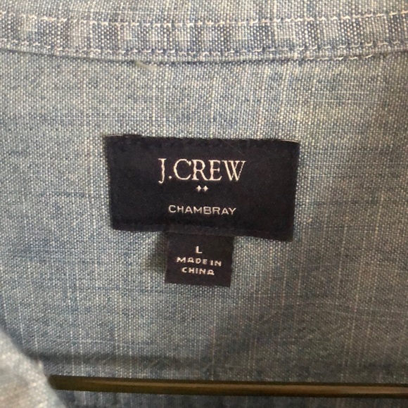 J. Crew Men’s shirt size L - Picture 2 of 2